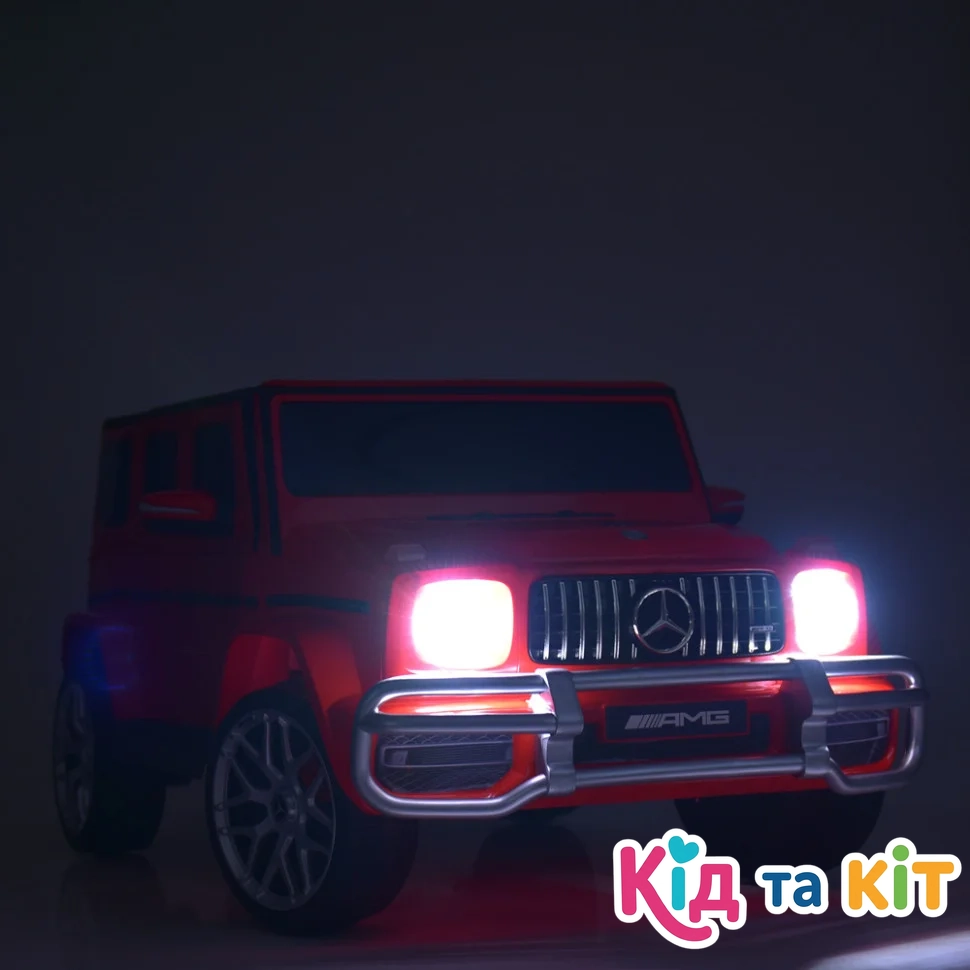 Дитячий електромобіль Джип Mercedes-AMG G65 M 4259EBLR-2 (4WD) Чорний - Зображення 10